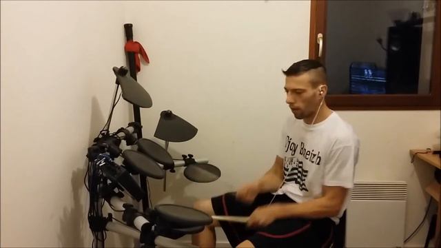 DJAYBREIZH DRUM COVER Naxsy Ft Eva Simons Take Over Control смотреть онлайн