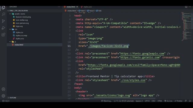 Tip Calculator App | JavaScript and CSS смотреть онлайн