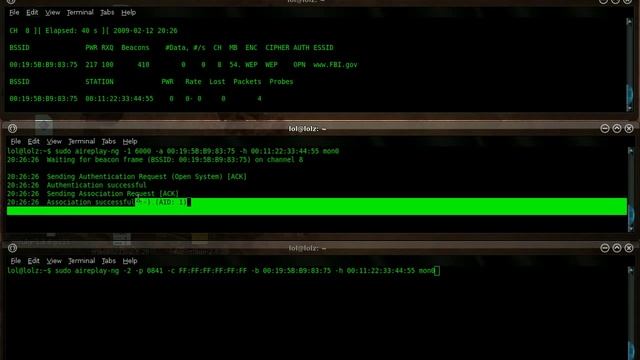 High Quality! WEP Cracking with Ubuntu Aircrack-ng tutorial смотреть онлайн