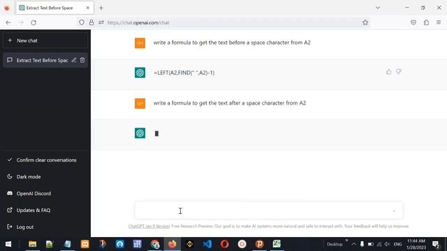 ChatGPT to Manipulate Text in Excel | ChatGPT Excel Automation | Best ChatGPT Prompts смотреть онлайн