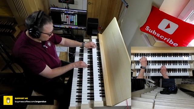 Organ Improvisation Recital | In dich hab ich gehoffet Herr | Hauptwerk Martinikerk Groningen смотреть онлайн
