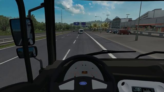 Euro Truck Simulator 2 Ford Cargo 2524 смотреть онлайн