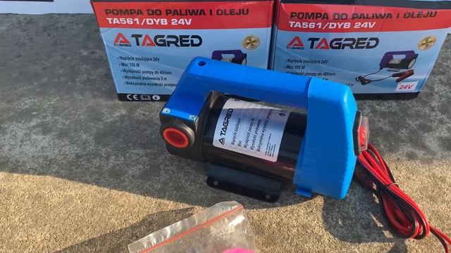 Насос для перекачки палива «Tagred» 24 V смотреть онлайн