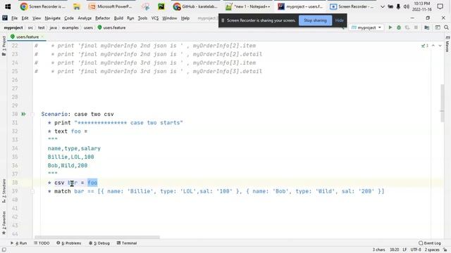 05 Karate Framework - table format, csv to json, copy or clone variable смотреть онлайн