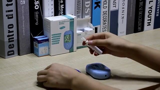 Tangsonic Blood Glucose Meter Glucometer Sugar Test Strips Machine Lancets Kit Automatic Diabetes смотреть онлайн