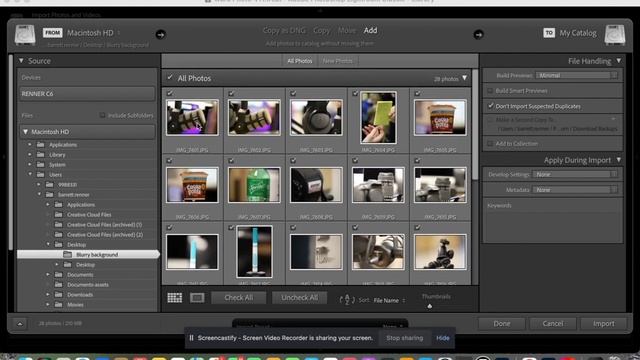 Lightroom 101: How To Import Photos Into Lightroom (Mac)