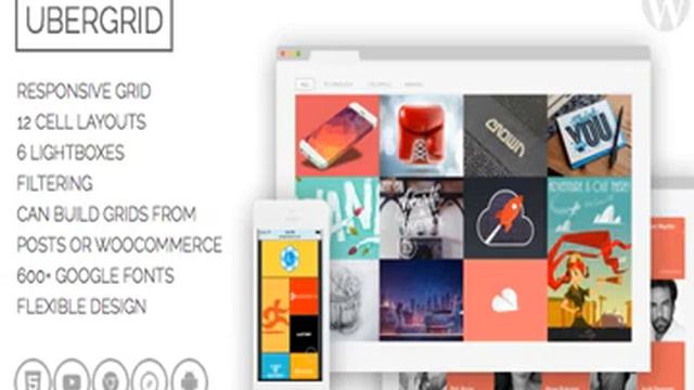 UberGrid - responsive grid builder for WordPress Nulled Download 2021 смотреть онлайн