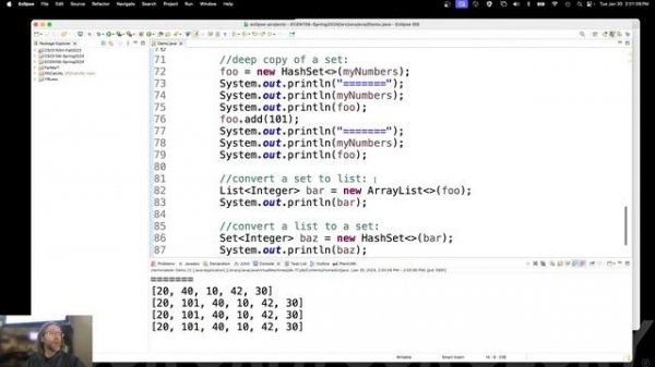 1.2 - Java Collections, Strings (2024-01-30)
