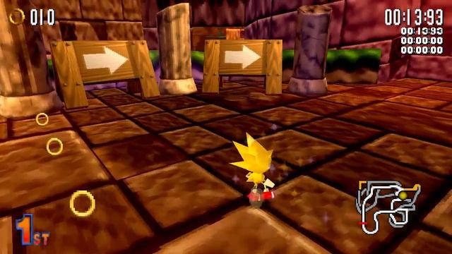 [PC] Sonic R (2004 Ver.) - Sega Saturn Style Colors Mod - 720p60 [2019.01.23] смотреть онлайн