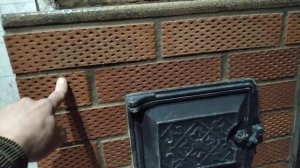 Кладка печи с топкой из шамотного кирпича. Красиво и добротно! ???