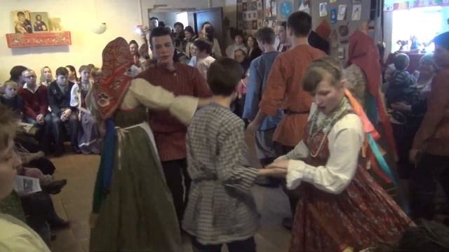Танец «Краковяк» (записано в селе Кушниково Борисоглебского района) смотреть онлайн