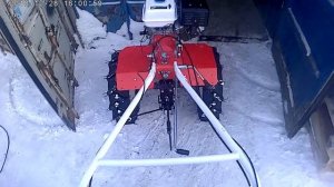 Мотоблок Брайт ! Обкатка пешим ходом )