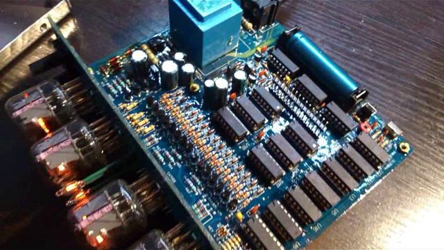 NIXIE CLOCK 4000series LogicIC CMOS
