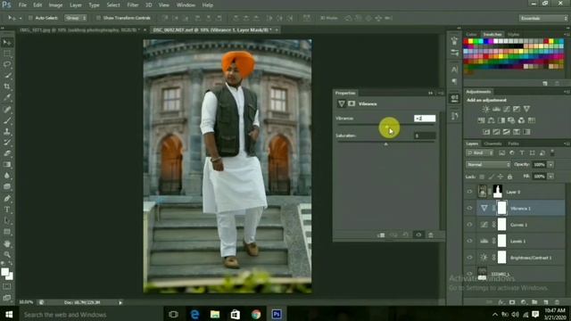How to change background in Photoshop | Picture editing смотреть онлайн