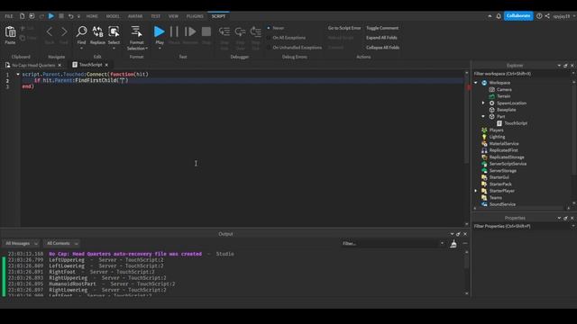 How to detect if something touched a part in Roblox! (Roblox Scripting Tutorial 2023!) смотреть онлайн