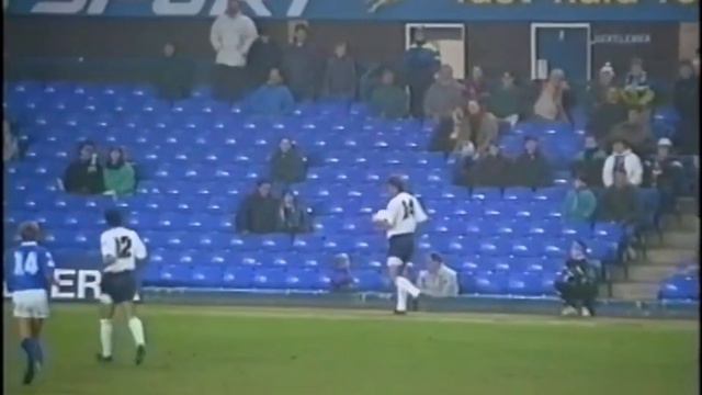 Everton 1-2 Tottenham Hotspur 1992/93 смотреть онлайн