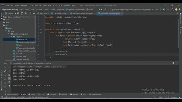 Internal Working of Feign Client - JDK Dynamic Proxy смотреть онлайн