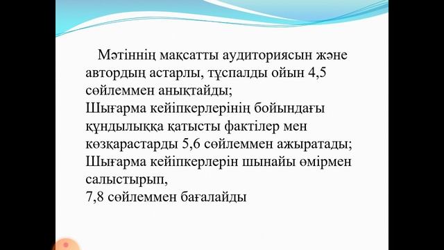 Галимова С.Ж. Тақырыбы: "Еңбек нарығы және сұраныс. Кәсіпкерлік - шеберлік" смотреть онлайн