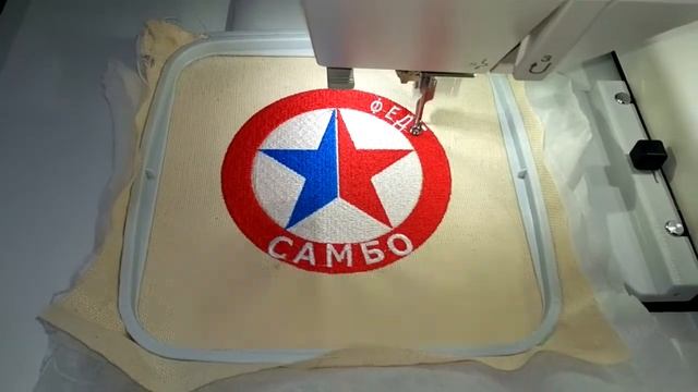 Вышивка на вышивальной машине janome mc 500 , пробный вариант на футболку смотреть онлайн