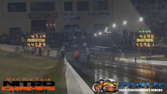 TOP FUEL DRAG RACING AT NITRO CHAMPS 2016 смотреть онлайн