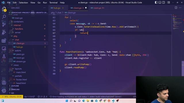 GOLANG Video Conferencing And Live Streaming - [ PART 8 ] - Full Stack Project #pion #webRTC смотреть онлайн