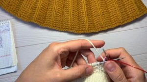 ЧАСТЬ 2 юбочка Гофре или плиссе спицами на любой размер.