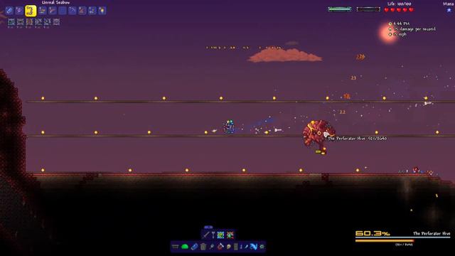 Terraria (Calamity Mod) - Ranger Class: The Perforators No-Hit on Revengeance Mode (V1.4.4.002) смотреть онлайн