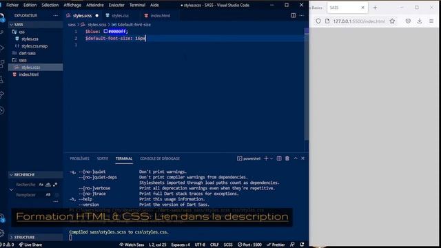 02 Faire du CSS avec SASS Variables & Inclusion des Fichiers (Coding City) смотреть онлайн