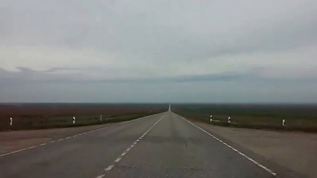 Калмыкия! Дорога в степи! смотреть онлайн