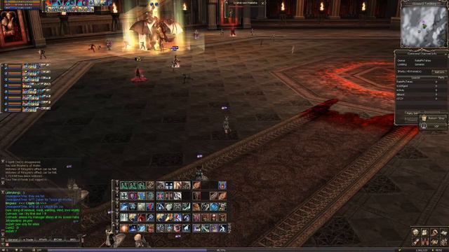 Lineage 2 II Interlude Frintezza Raid Boss gameplay Elven Elder смотреть онлайн