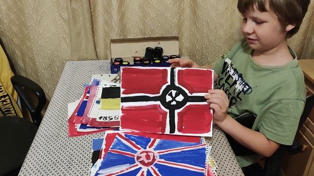 изучил сам флаги стран. рисуй и изучай. смотреть онлайн