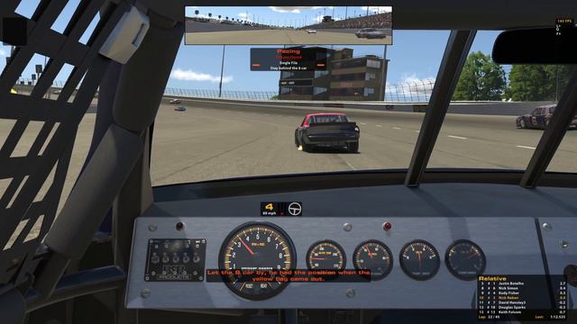 NASCAR Legends - Darlington - iRacing eNASCAR смотреть онлайн