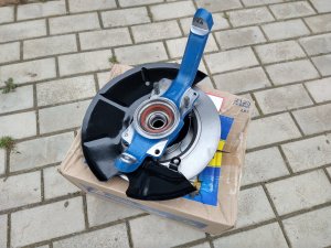 Установка ступичного узла ВолгаАвтоПром на шевроле ниву.