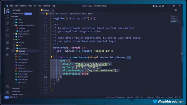 How to use Socket.io library with Strapi #coding #socketio #strapi #programming смотреть онлайн
