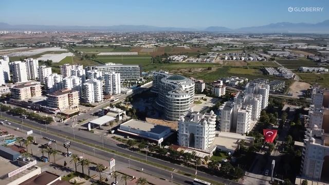 Новостройки в Анталии Кунду Лара. Жилой комплекс Sirius Town Квартиры в Турции смотреть онлайн