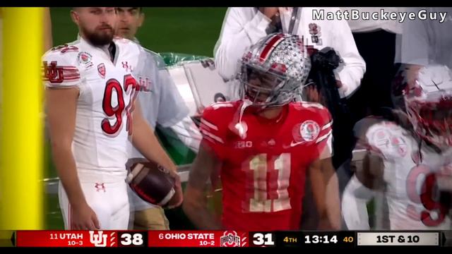 Ohio State vs. Utah 2022 Rose Bowl - Paul Keels Highlights смотреть онлайн