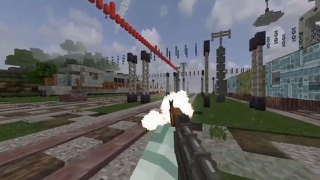 Blessed Guns Addon 1.6 Showcase| Minecraft 3d guns for minecraft bedrock edition смотреть онлайн
