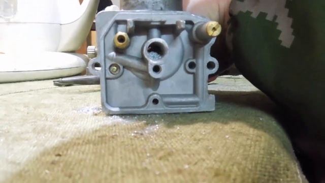 Сверлим карбюратор к68у.