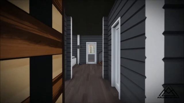 Дом из бруса с мансардным этажом и гаражом смотреть онлайн