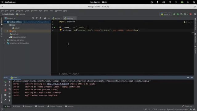 Exploring Okteto: Building a simple FastAPI application in Okteto. смотреть онлайн