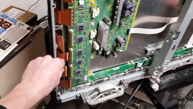 Panasonic Plasma TV Horizontal Line Problem смотреть онлайн