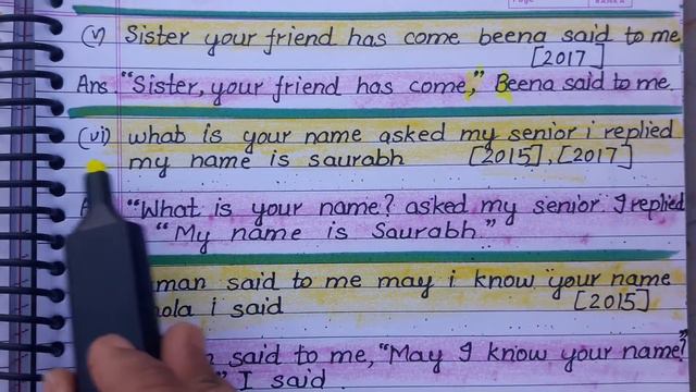 Punctuation || Board Exam practice || English Grammar || class 10 || смотреть онлайн