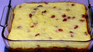 Рисовая запеканка как в детском саду