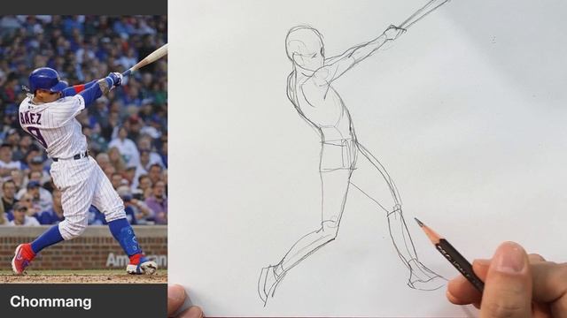 How to Draw a Body, Dynamic Pose / Tutorial / Figure drawing смотреть онлайн