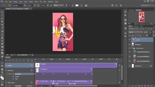 Professional GIF Animation For Banners Advertising - Photoshop CC Tutorial смотреть онлайн