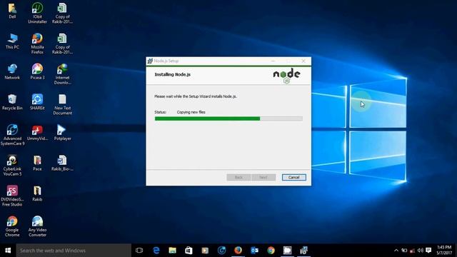 How to install Node.Js on Windows Tutorial смотреть онлайн