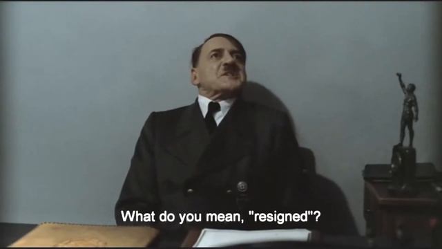 Hitler is informed that Pope Benedict XVI has resigned - in glorious widescreen смотреть онлайн