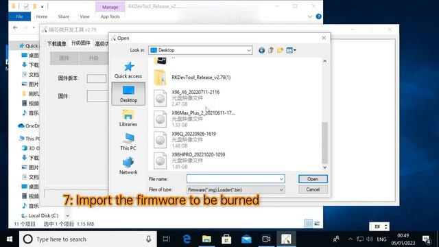 X96 Android Tv Box --- How To Use Rockchip USB Burning Tool?