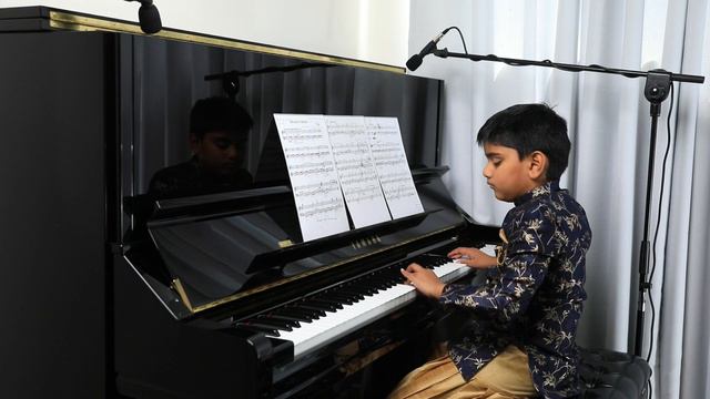 One Man’s Dream | YANNI | A seven year old little boy practicing | Yamaha U3 | RODE M5 | Marantz PM смотреть онлайн