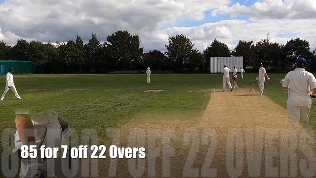 "Got to get him early" Sunday Village Cricket Match Highlights - WK and Batting GoPro - Match 15 смотреть онлайн